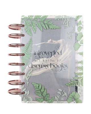 Clear Discbound Planner Cover | Botanical