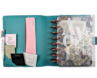 Clear Discbound Planner Cover | Literary Art