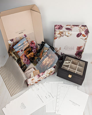 Jane's Agenda monthly planner subscription boxes for discbound planners and disc agendas.