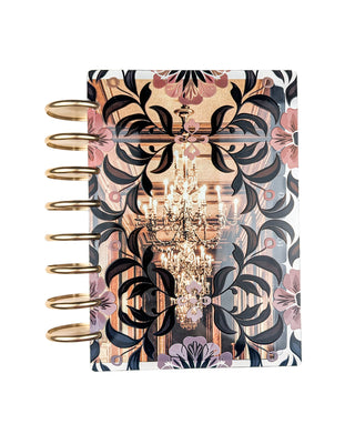 Clear Discbound Planner Cover | Southwestern Floral