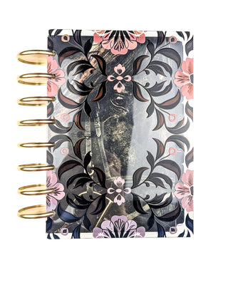 Clear Discbound Planner Cover | Southwestern Floral