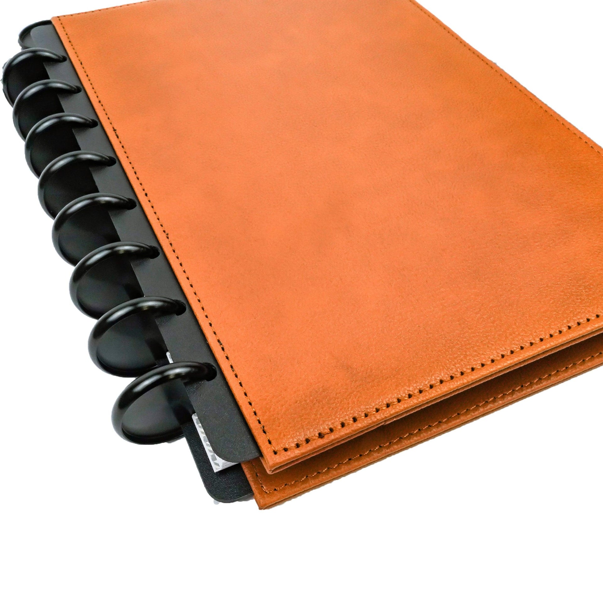 Vegan leather planner covers for discbound planners by Janes Agenda a planner lifestyle brand.