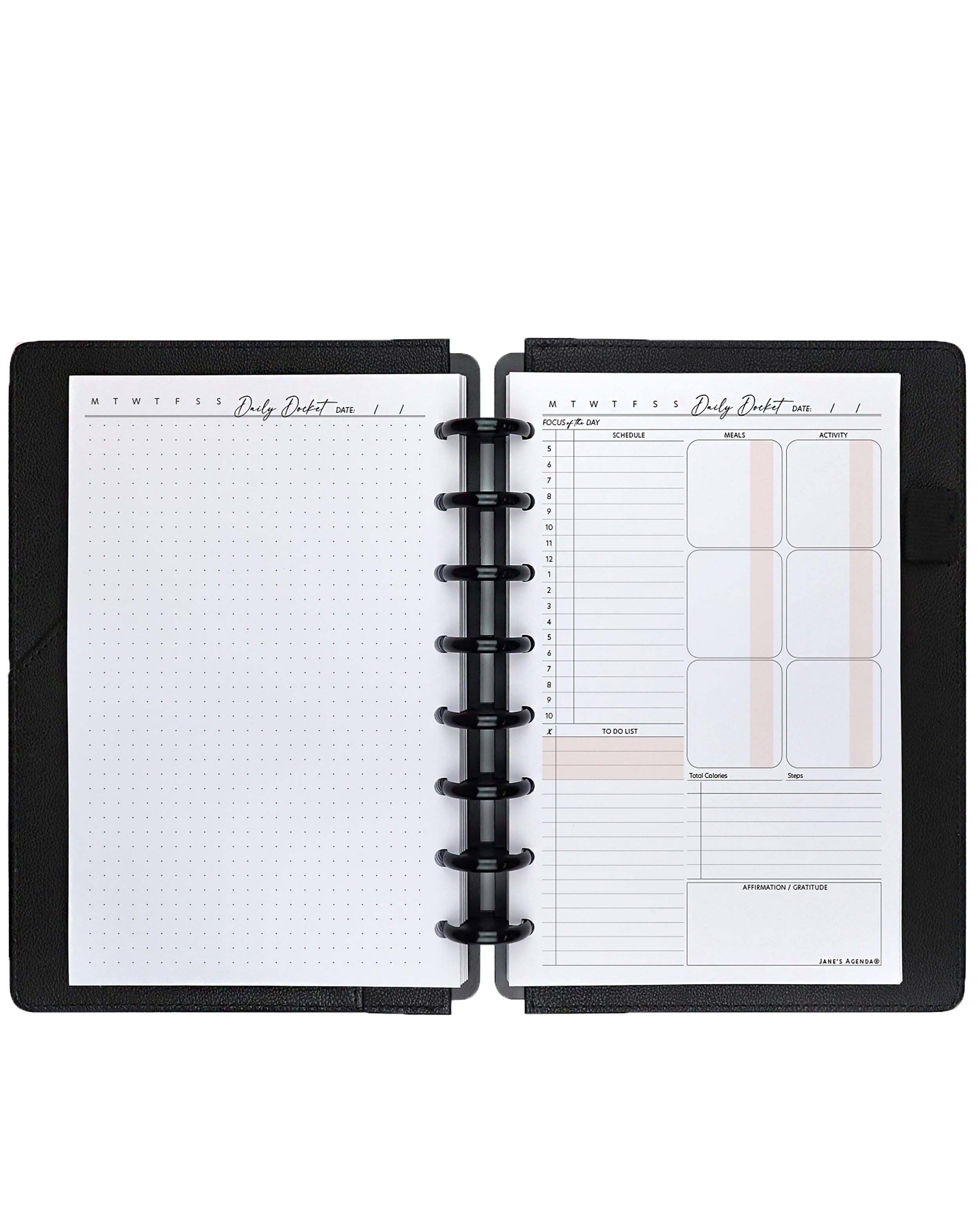 Classic Notes PRINTED Planner Inserts & Agenda Refill -  Israel