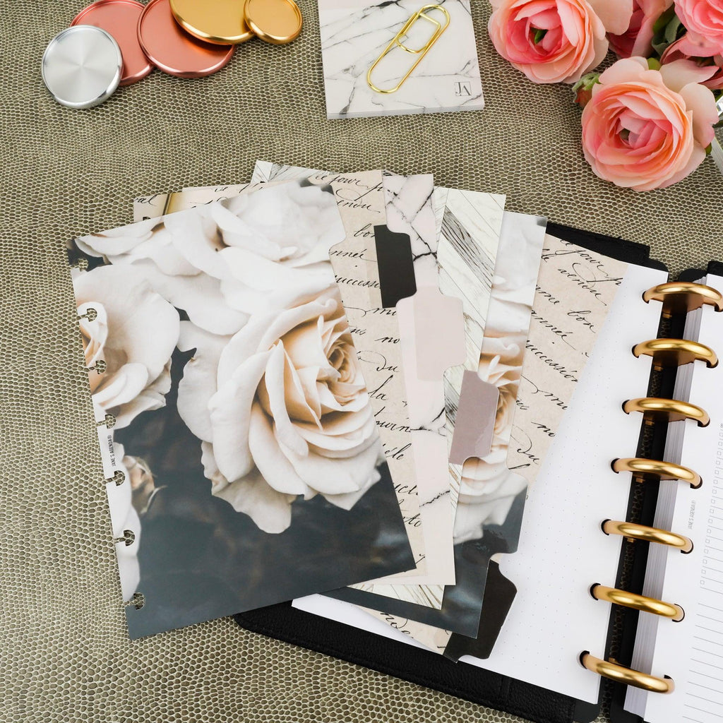 Floral Tabbed Dividers by Jane's Agenda®.