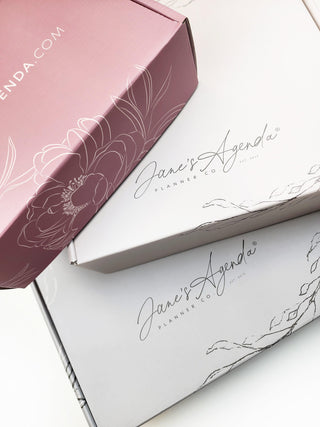 Monthly Planner Lifestyle Subscription Box by Janes Agenda.