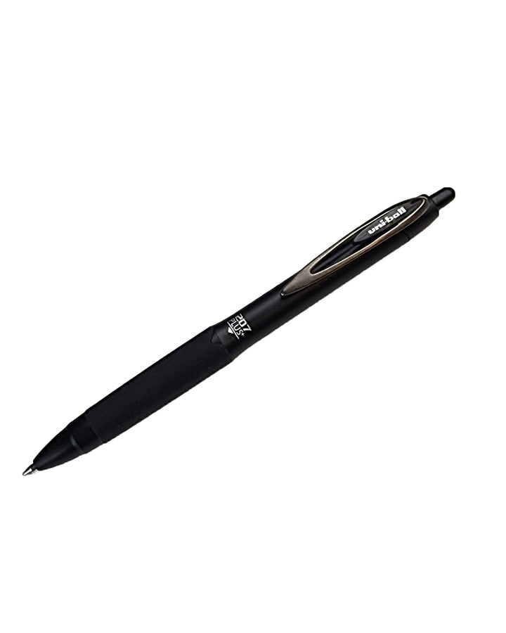 Black Uniball gel ink pen for writing in your discbound and six ring planner systems by Janes Agenda.