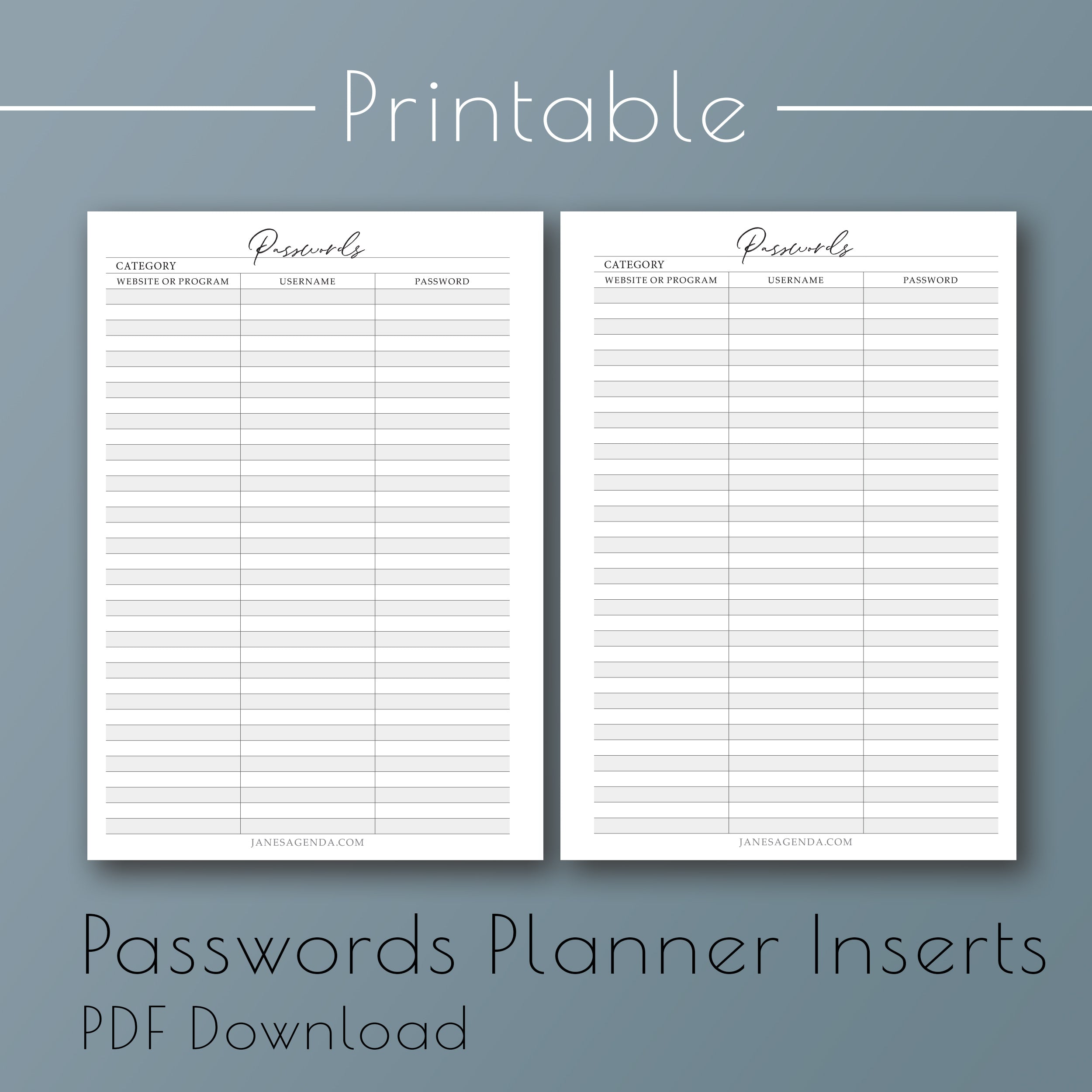 PB and J Studio: PLANNER INSERTS  Hexagon Panda and Candy for a6,  Personal, or Medium