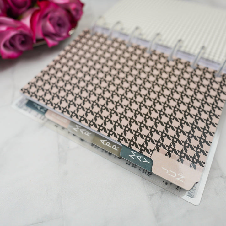 Neutral Planner Dividers Monthly by Jane's Agenda